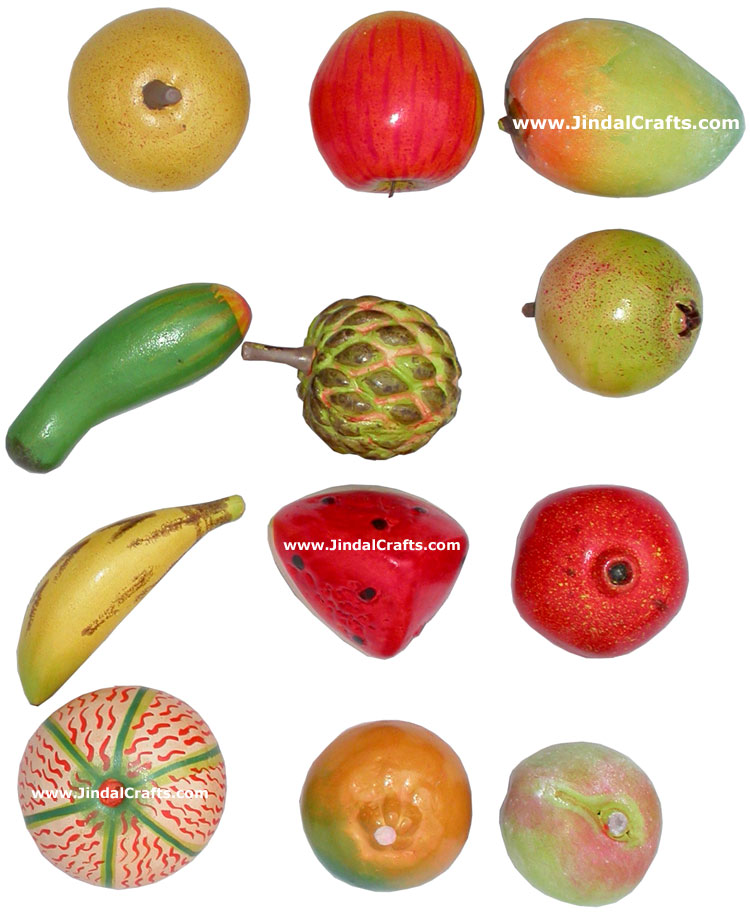 Set of Fruits Handmade Home Decoration Indian Crafts