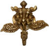 Brass Jungle Mask India Carving Art Crafts