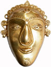 Brass Tribal Wall Hanging Home Decor Artifact Handicrafts Art Sculpture Figurine