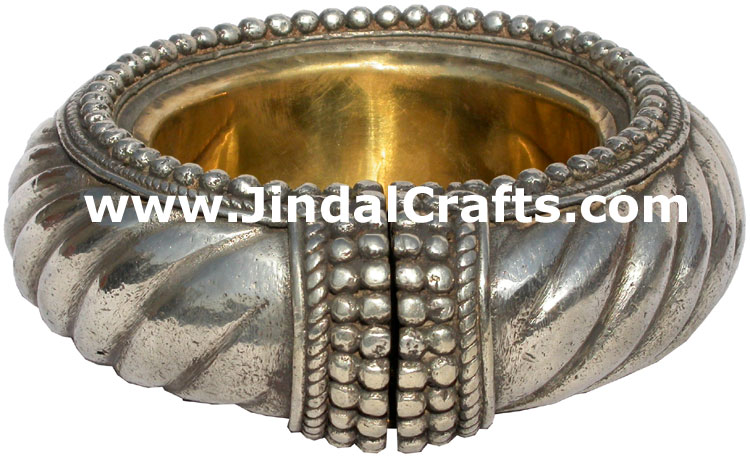 Ash Tray India Traditional Metal Handicrafts Crafts Art
