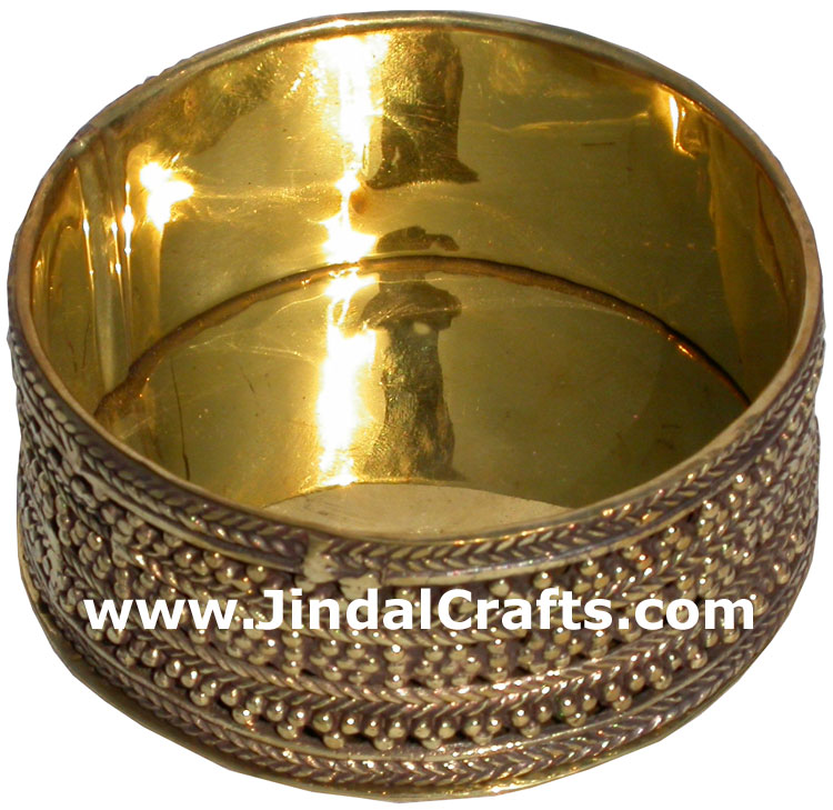 Ash Tray India Traditional Metal Handicrafts Crafts Art