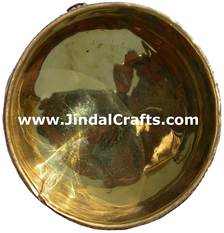 Ash Tray India Traditional Metal Handicrafts Crafts Art