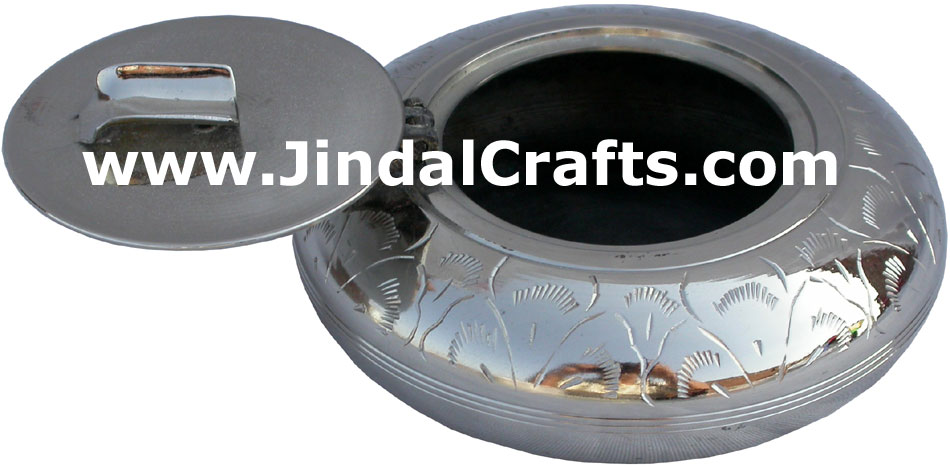 Metal Ash Tray Set - Indian Art Craft Handicraft