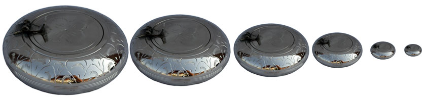 Metal Ash Tray Set - Indian Art Craft Handicraft