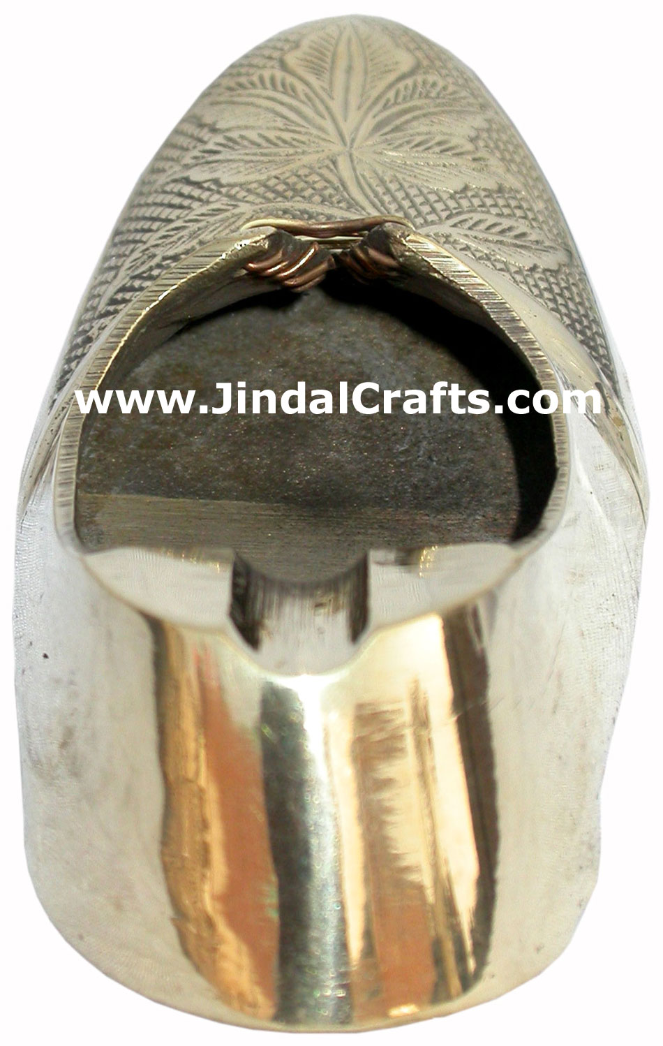 Brass Ashtray - Shoe Shaped Indian Art Craft Handicraft Metal Smoking Ashtray