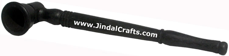 Wooden Smoking Pipe - Indian Art Craft Handicraft Artifact
