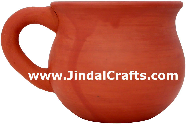 Terracotta Cup / Mug - Hand made Traditional Cup / Mug
