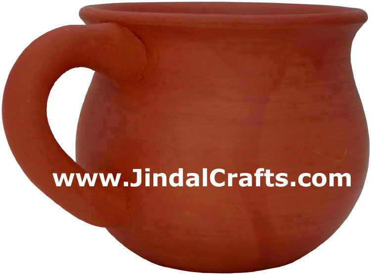 Terracotta Cup / Mug - Hand made Traditional Cup / Mug