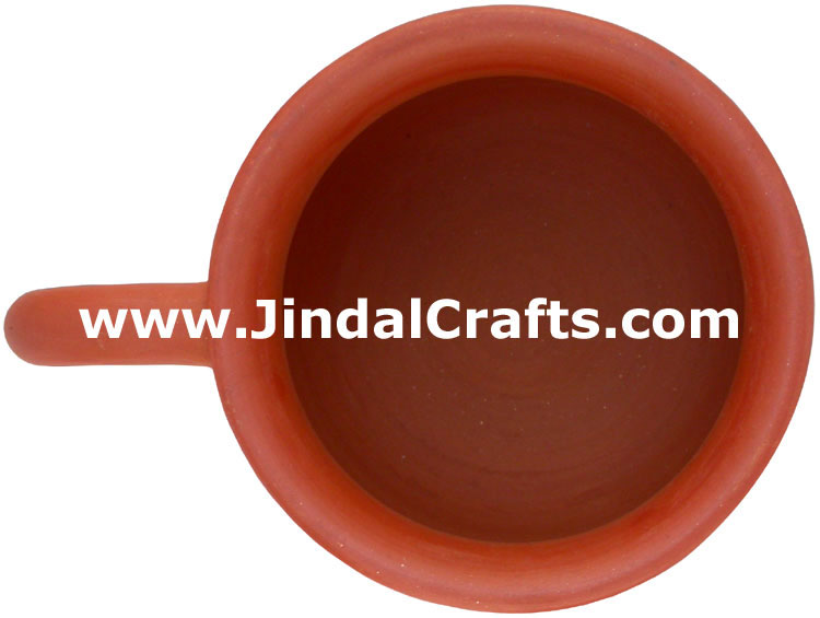 Terracotta Cup / Mug - Hand made Traditional Cup / Mug