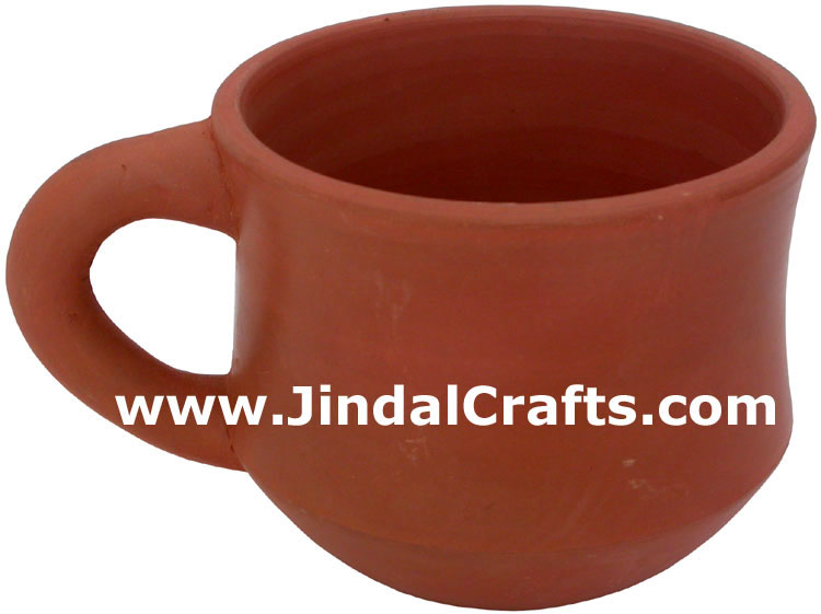 Terracotta Cup / Mug - Hand made Traditional Cup / Mug
