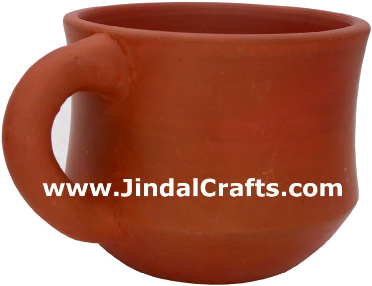 Terracotta Cup / Mug - Hand made Traditional Cup / Mug