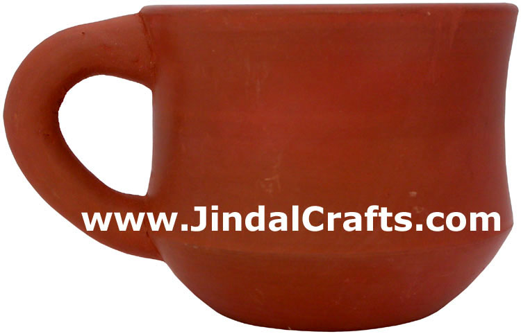 Terracotta Cup / Mug - Hand made Traditional Cup / Mug