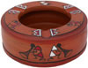 Terracotta Ash Tray - Hand made Warli Painting