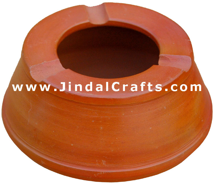 Ash Tray - Terrcotta made from India Art