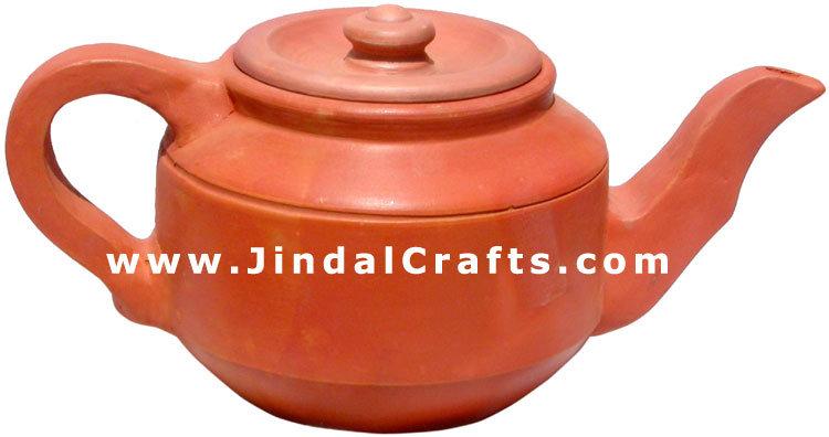 Kettle - Terracotta Handmade Indian Traditional Art