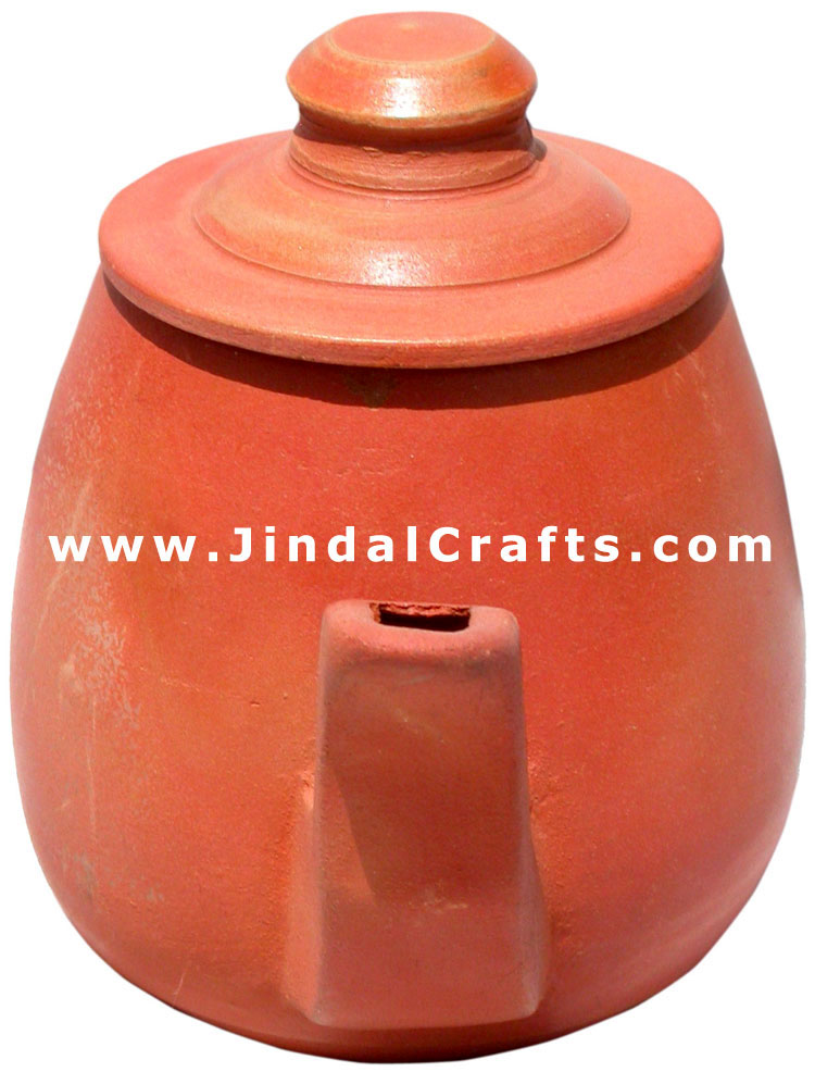 Decorative Kettle - Terracotta Handmade Indian Art
