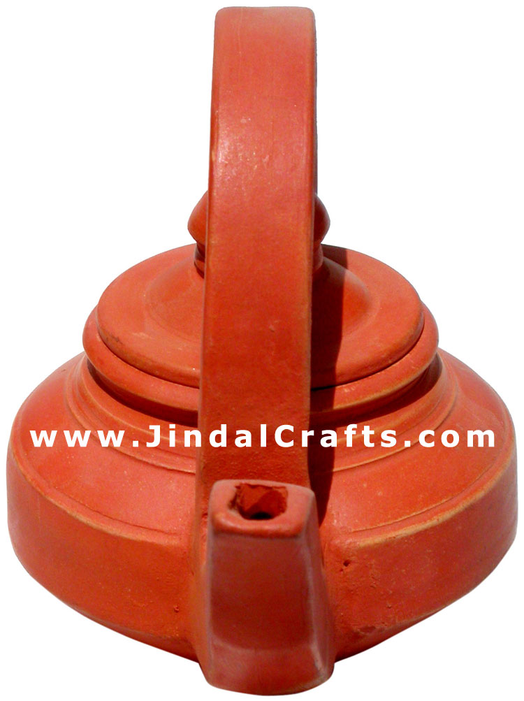 Decorative Kettle - Terracotta Handmade Indian Art