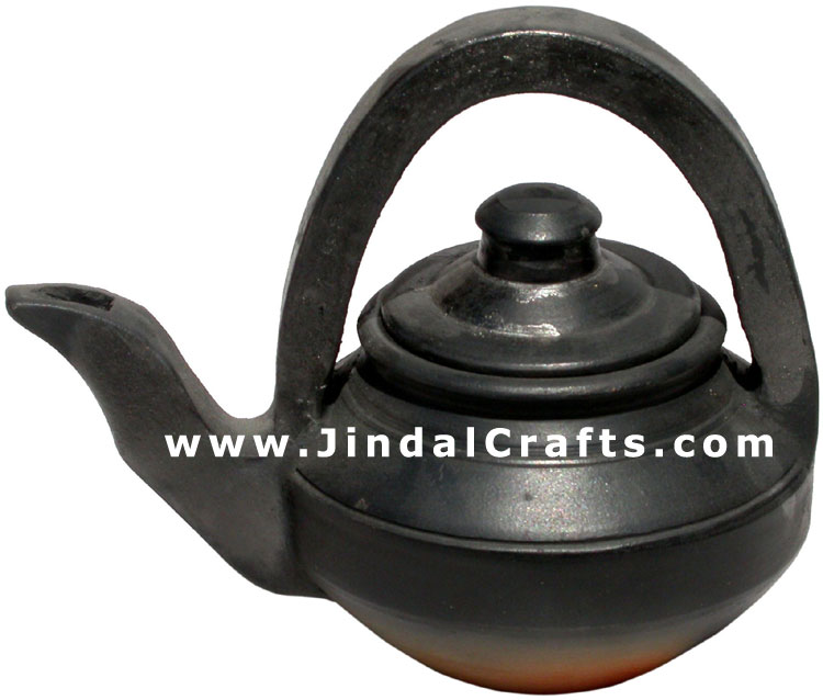 Decorative Kettle - Terracotta Handmade Indian Art