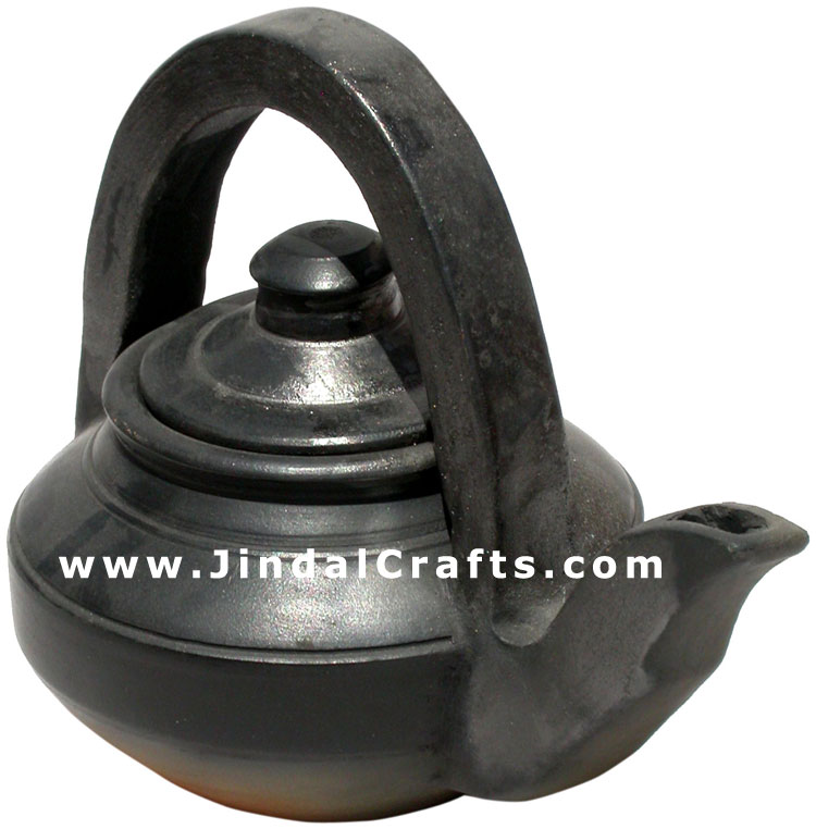 Decorative Kettle - Terracotta Handmade Indian Art