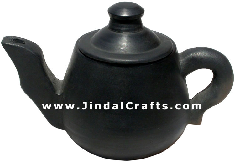 Decorative Kettle - Terracotta Handmade Indian Art