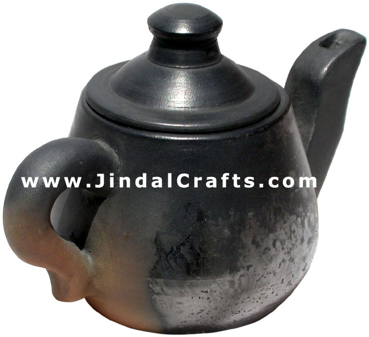 Decorative Kettle - Terracotta Handmade Indian Art