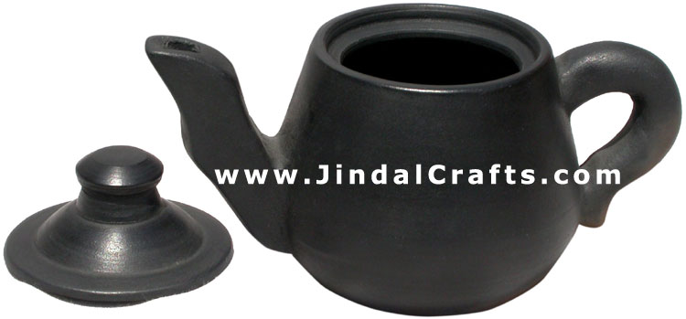 Decorative Kettle - Terracotta Handmade Indian Art