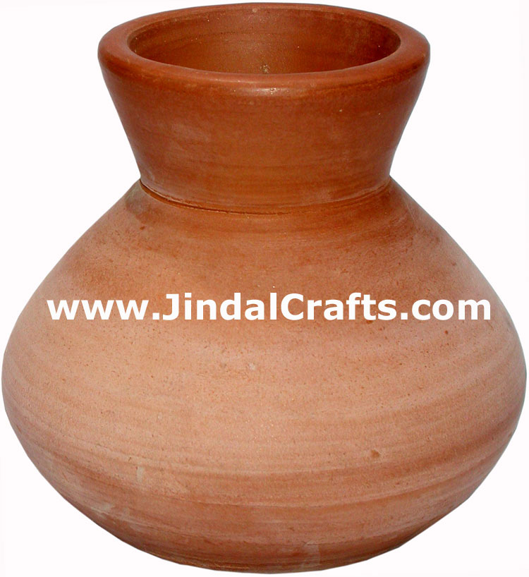 Terracotta Multi Purpose Container Kulhad Indian Art Craft Handicraft Artifact