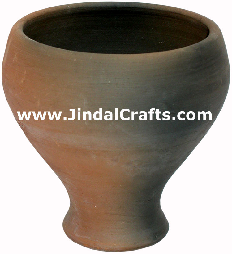 Terracotta Multi Purpose Container Kulhad Indian Art Craft Handicraft Artifact