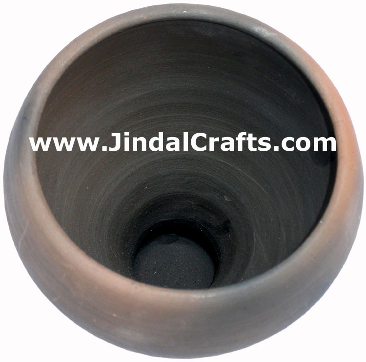 Terracotta Multi Purpose Container Kulhad Indian Art Craft Handicraft Artifact