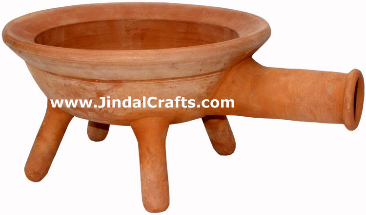 Terracotta Multi Purpose Utensil - Indian Art Craft Handicraft Artifact