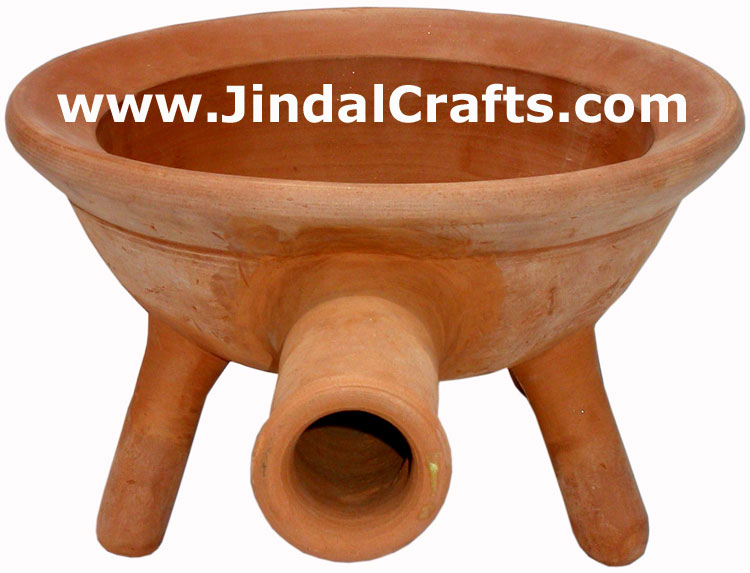 Terracotta Multi Purpose Utensil - Indian Art Craft Handicraft Artifact