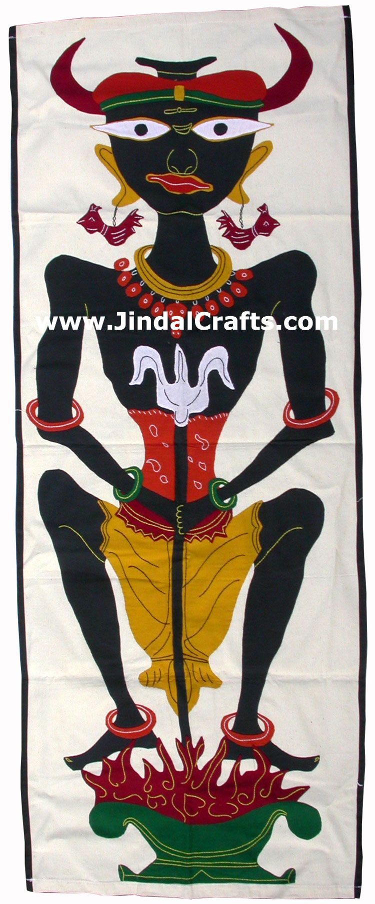 Wall Hanging - Handmade Applique Patch Work from India