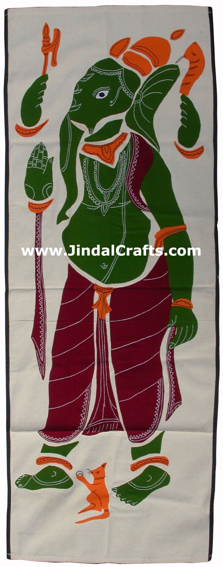 Wall Hanging - Handmade Applique Patch Work from India