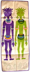 Wall Hanging - Handmade Applique Patch Work from India