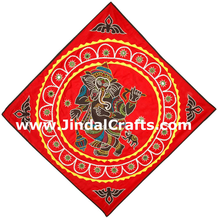 Wall Hanging - Handmade Embroidery Work from India