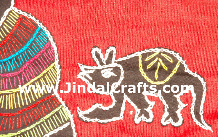 Wall Hanging - Handmade Embroidery Work from India