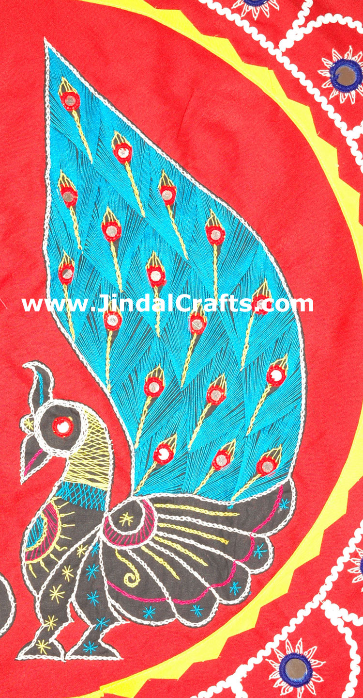 Wall Hanging - Handmade Embroidery Work from India