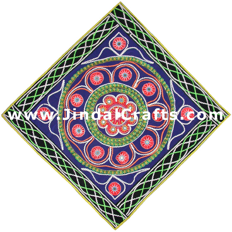 Wall Hanging - Hand Embroidered Decorative Wall Art