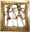 Brass Tribal Wall Hanging India Artifacts