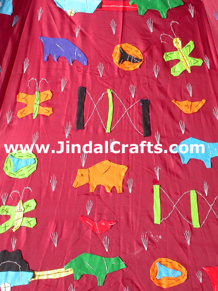 Water Proof Colorful Embroidered Garden Umbrella India