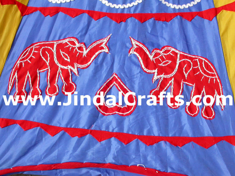 Water Proof Colorful Embroidered Garden Umbrella India