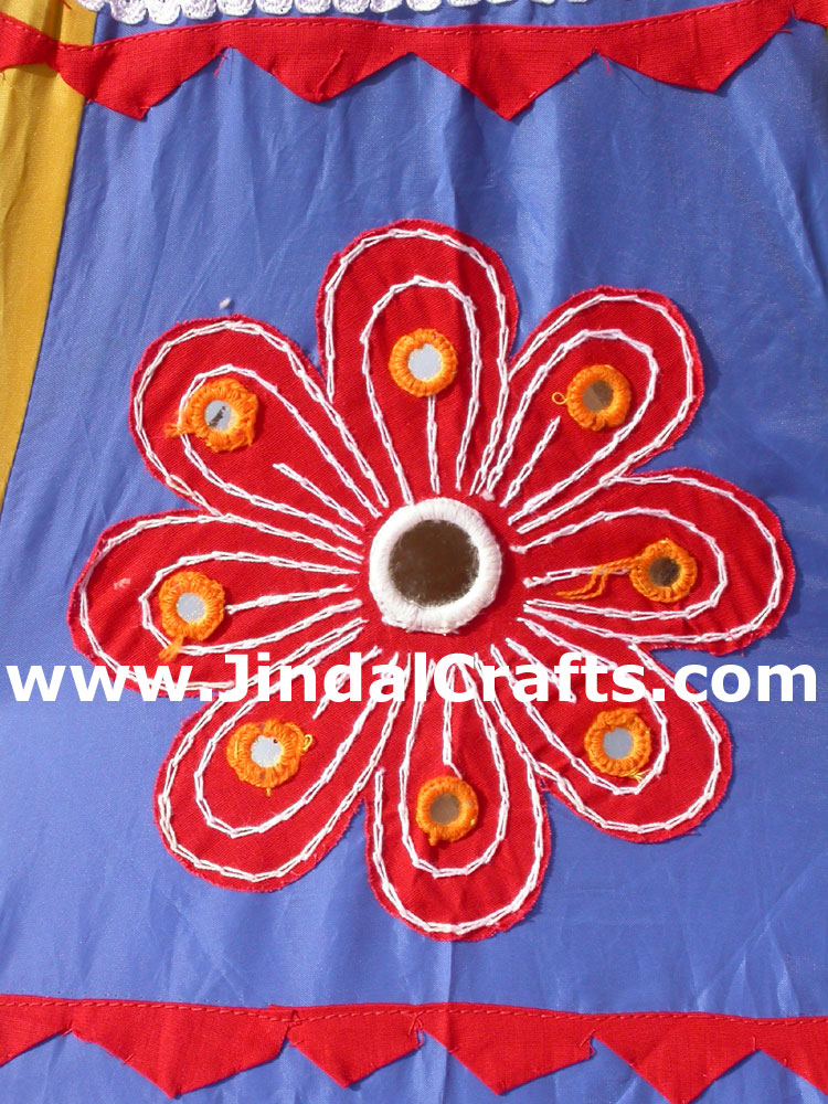 Water Proof Colorful Embroidered Garden Umbrella India