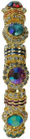 Bangles Pair - Swaroski Crystals Artificial Jewelry