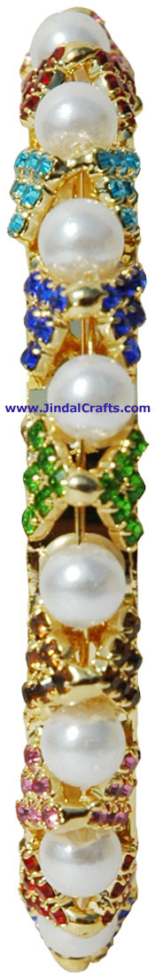 Bangles Pair - Swaroski Crystals Artificial Jewelry