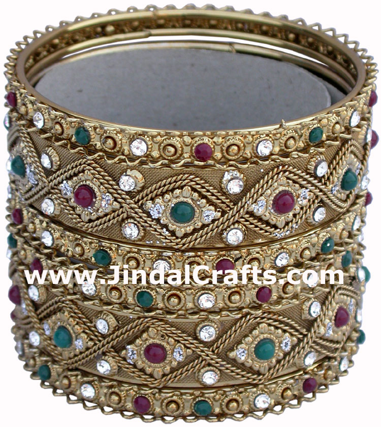 Metal Bangles - Indian Art Craft Handicraft Artifact