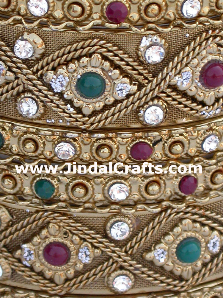 Metal Bangles - Indian Art Craft Handicraft Artifact