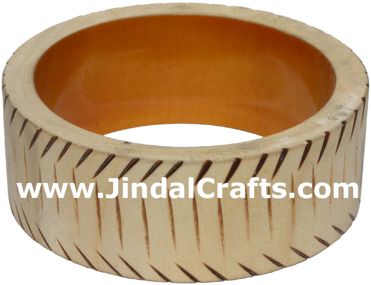 Wooden Bangle - Wooden Fashion Jewelry India