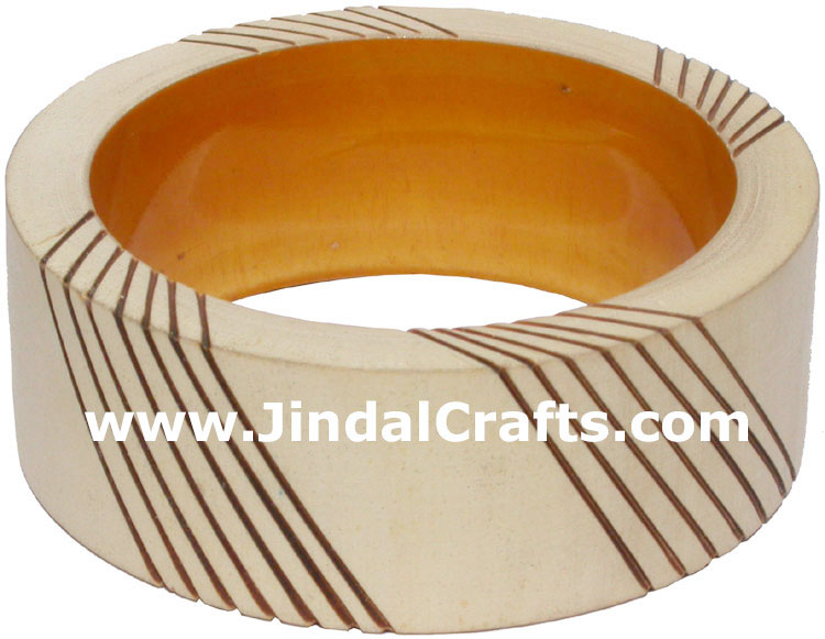 Wooden Bangle - Wooden Fashion Jewelry India