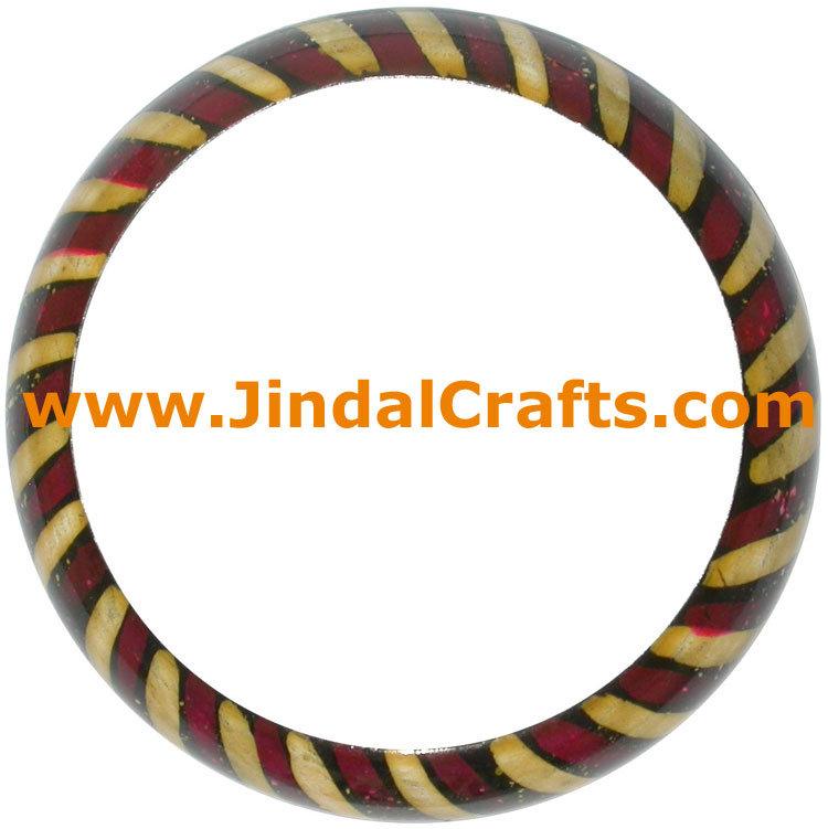 Wooden Bangle - Wooden Fashion Jewelry India