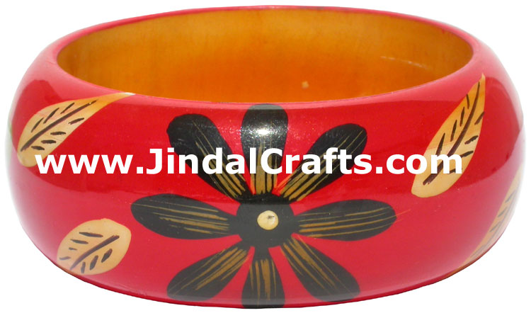 Wooden Bangle - Wooden Fashion Jewelry India
